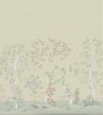 Seasonal Woods Grasscloth Oat Natural Wallcovering by Cole & Son 