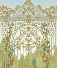Tijou Gate Wallcovering by Cole & Son 