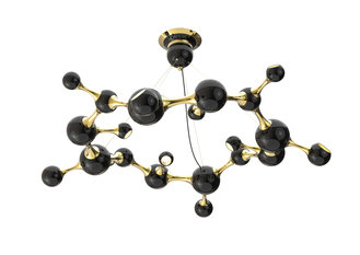 Atomic Round Chandelier by Delightfull 