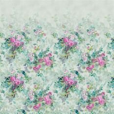 Bouquet De Roses Celadon Wallcovering by Designers Guild