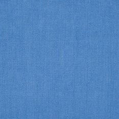 Brera Lino Cerulean Fabric by Designers Guild 