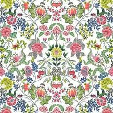 Brocart Decoratif Fuchsia Fabric by Designers Guild 