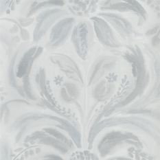Angelique Damask Steel Wallcovering by Designers Guild