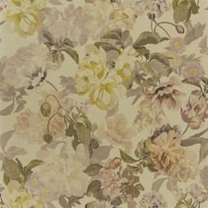 Delft Flower Gold Wallcovering by Designers Guild