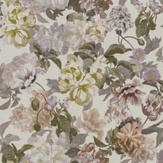 Delft Flower Linen Wallcovering by Designers Guild