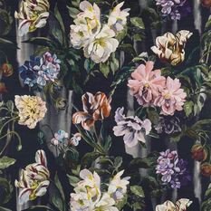 Delft Velvet Noir Fabric by Designers Guild 