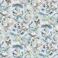 Papillons Cobalt Fabric by Designers Guild 