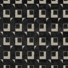 Pugin Noir Fabric by Designers Guild