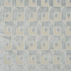 Pugin Zinc Fabric by Designers Guild
