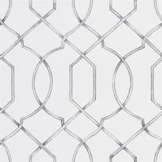 Rabeschi Black and White Wallcovering by Designers Guild 