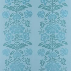 Santicelli Turquoise Fabric by Designers Guild 