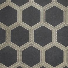 Zardozi Charcoal Wallcovering by Designers Guild