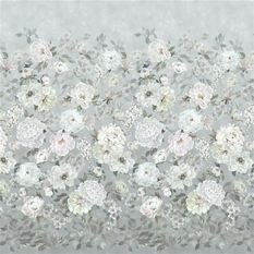 Fleur Blanche Platinum Wallcovering by Designers Guild