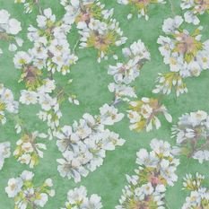 Fleur D Assam Emerald Wallcovering by Designers Guild