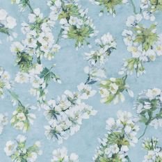 Fleur D Assam Sky Wallcovering by Designers Guild