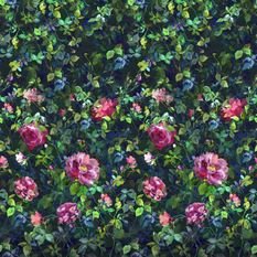 Gertrude Rose Fuchsia Wallcovering by Designers Guild 