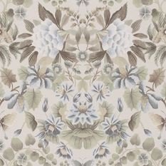 Ikebana Damask Eau de Nil Wallcovering by Designers Guild