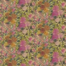 Japonaiserie Saffron Fabric by Designers Guild 