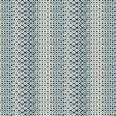 Karaoshi Cobalt Fabric by Designers Guild 