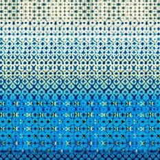 Karaoshi Indigo Wallcovering by Designers Guild