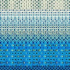 Karaoshi Indigo Wallcovering by Designers Guild
