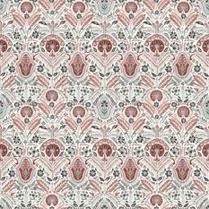 Lustleigh Rouge Fabric by William Yeoward