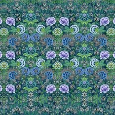 Rose De Damas Indigo Wallcovering by Designers Guild