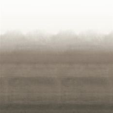 Shoshi Chocolate Wallcovering by Designers Guild