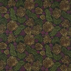 Surekha Chocolate Fabric by William Yeoward