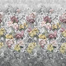 Tapestry Flower Platinum Wallcovering by Designers Guild