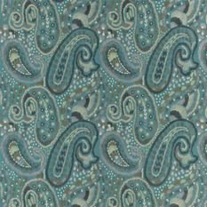 Uchiwa Teal Fabric by Designers Guild 