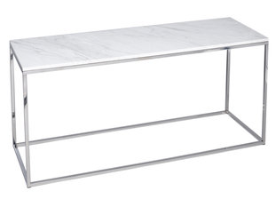 Kensal Marble and Steel TV Stand by Gillmore Space