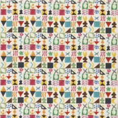 Potato Print Jewel Fabric by GP & J Baker X Kit Kemp