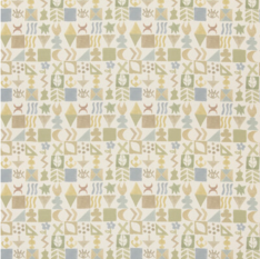Potato Print Sage Fabric by GP & J Baker X Kit Kemp