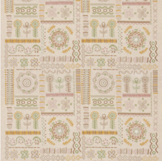 Spin Off Plaster Fabric by GP & J Baker X Kit Kemp