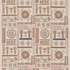 Spin Off Red/Green Fabric by GP & J Baker X Kit Kemp
