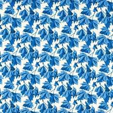 Dappled Leaf Lapis Fabric by Harlequin X Sophie Robinson
