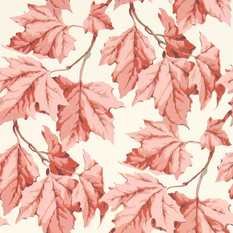 Dappled Leaf Rose Quartz Wallcovering by Harlequin X Sophie Robinson