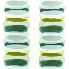 Elliptical Emerald Fabric by Harlequin