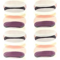 Elliptical Plum Fabric by Harlequin