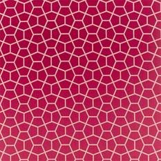 Glyptic Cherry Fabric by Harlequin