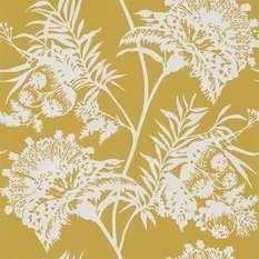 Bavero Ochre Wallcovering by Harlequin 