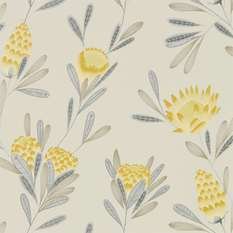 Cayo Ochre/Linen Wallcovering by Harlequin 