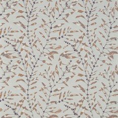 Chaconia Mandarin/Fig Fabric by Harlequin 