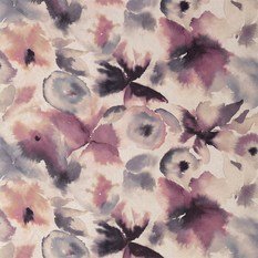 Flores Damson/Viola/Blush Fabric by Harlequin 