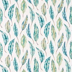 Kinina Marine/Lime Fabric by Harlequin 