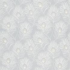 Orlena Powder Blue/Gilver Fabric by Harlequin 