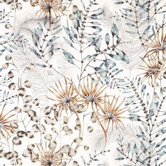 Postelia Amber/Slate Fabric by Harlequin 