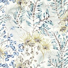 Postelia Lagoon/Linden Fabric by Harlequin 