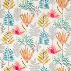 Yasuni Paprika/Kiwi Fabric by Harlequin 